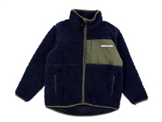 Mads Nørgaard sky captain/tarmac teddy fleece jacket Jeffo